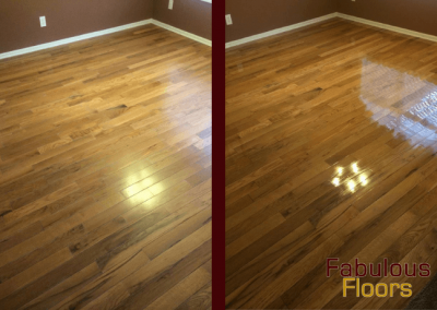 before and after wood floor refinishing new jersey